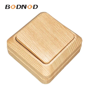 Light Switch One Gang Two Way Switch Wood Light Beech Inset Wall Switch DIY 10A 250V Legrand Schneider Livolo Surface Mounted
Light Switch One Gang Two Way Switch Wood Light Beech Inset Wall Switch DIY 10A 250V Legrand Schneider Livolo Surface Mounted