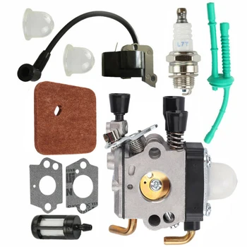 Carburetor Fuel Filter Spark Plug Kit For Stihl FS38 FS45 FS46 FS55 FS55R FS55RC ZAMA C1Q-S66 Ignition Coil
Carburetor Fuel Filter Spark Plug Kit For Stihl FS38 FS45 FS46 FS55 FS55R FS55RC ZAMA C1Q-S66 Ignition Coil