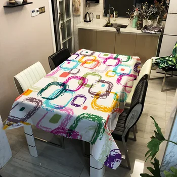 Modern Simple Household Polyester Tablecloth Rectangular Tablecloth Stitching Fashion Printed Tablecloth
Modern Simple Household Polyester Tablecloth Rectangular Tablecloth Stitching Fashion Printed Tablecloth