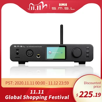 SMSL DP3 Network Hifi Music Player DSD HIFI Digital Player Headphone Amplifier WIFI ES9018Q2C DAC DSD256 Bluetooth
SMSL DP3 Network Hifi Music Player DSD HIFI Digital Player Headphone Amplifier WIFI ES9018Q2C DAC DSD256 Bluetooth