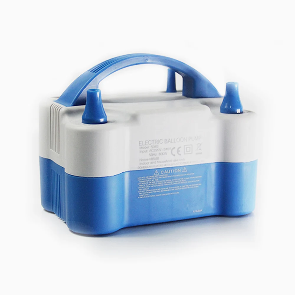 Electric Air Balloon Pump Portable Inflator Dual-Nozzle Globos Machine Air Balloon Blower for Party Balloon Arch & Column Stand
Electric Air Balloon Pump Portable Inflator Dual-Nozzle Globos Machine Air Balloon Blower for Party Balloon Arch & Column Stand