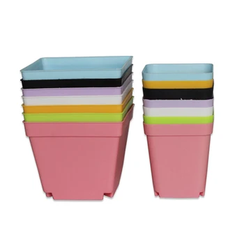 1/5/10pcs Mini Square Plastic Plant Flower Pot Home Office Decor Planter _WK
1/5/10pcs Mini Square Plastic Plant Flower Pot Home Office Decor Planter _WK