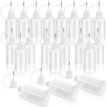20 Pcs Precision Tip Applicator Bottle, Empty Applicator Glue Bottle for Small Gluing Projects, Paper Quilling DIY Craft, Acryli
20 Pcs Precision Tip Applicator Bottle, Empty Applicator Glue Bottle for Small Gluing Projects, Paper Quilling DIY Craft, Acryli