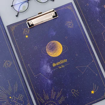 Creative Dream starry sky A4 document board folder test paper folder student pad writing board folder folder
Creative Dream starry sky A4 document board folder test paper folder student pad writing board folder folder