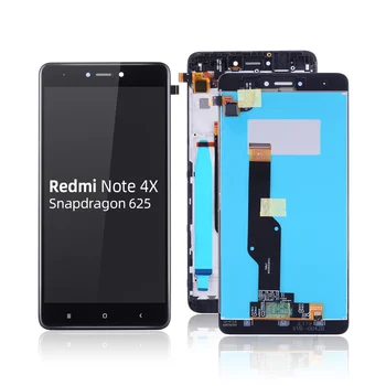 Snapdragon 625 Global Version LCD for Xiaomi Redmi Note 4X Display Touch Screen With Frame Replace Ksiomi Xiomi Mi Note 4X 5.5"
Snapdragon 625 Global Version LCD for Xiaomi Redmi Note 4X Display Touch Screen With Frame Replace Ksiomi Xiomi Mi Note 4X 5.5"