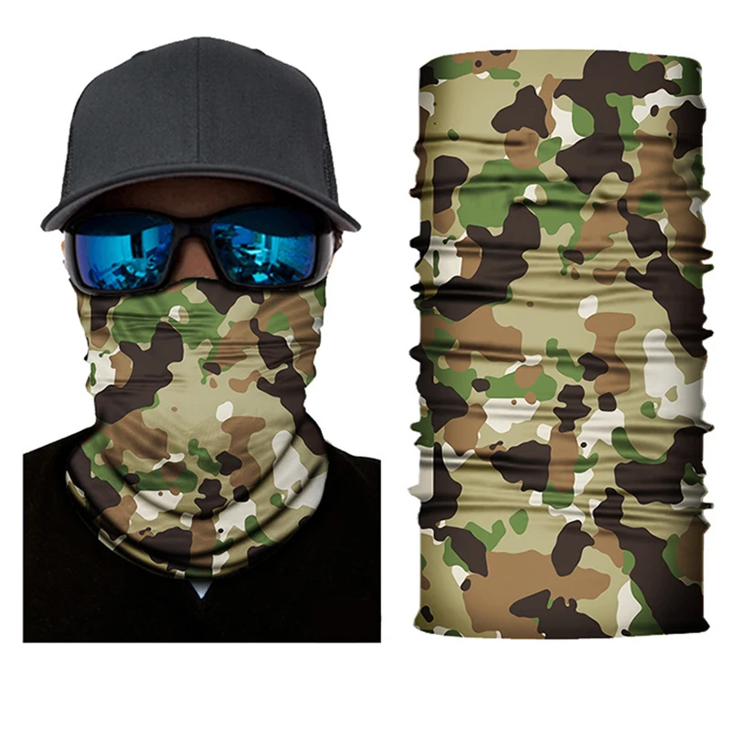 Jungle Camouflage Series Seamless Multi-function Magic Headscarf Sunscreen Sports Outdoor Riding Mask Riding Face Towel
Jungle Camouflage Series Seamless Multi-function Magic Headscarf Sunscreen Sports Outdoor Riding Mask Riding Face Towel