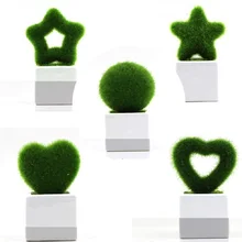 Artificial Green Potted Plant Simulation Flocking Love Star Bonsai Fake Flower Grass Ball For Home Decorations Ornaments Gifts
Artificial Green Potted Plant Simulation Flocking Love Star Bonsai Fake Flower Grass Ball For Home Decorations Ornaments Gifts
