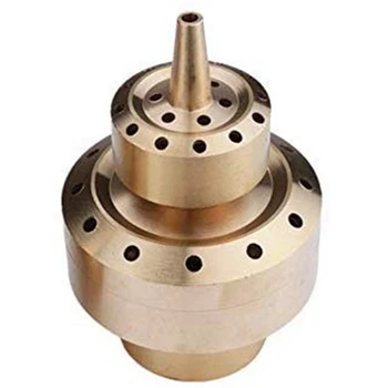 1 Inch Brass Double 2 Layer Shining Coat Flower Column Fountain Nozzles Garden Landscape Fountain Garden Pond Decoration Fountai
1 Inch Brass Double 2 Layer Shining Coat Flower Column Fountain Nozzles Garden Landscape Fountain Garden Pond Decoration Fountai