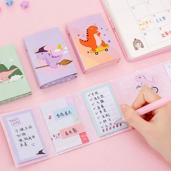 Cartoon Cute Dinosaurs 6 Folding Memo Pad N Times Sticky Notes Memo Notepad Bookmark Gift Stationery
Cartoon Cute Dinosaurs 6 Folding Memo Pad N Times Sticky Notes Memo Notepad Bookmark Gift Stationery