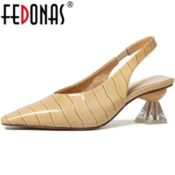 FEDONAS Brand Design Elastic Band Women'S Sandals 2020 Summer New Fashion Strange Heels Pumps Cool Party Working Shoes Woman
FEDONAS Brand Design Elastic Band Women'S Sandals 2020 Summer New Fashion Strange Heels Pumps Cool Party Working Shoes Woman