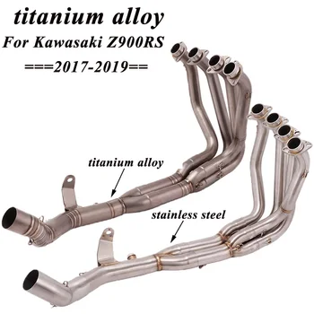 Z900RS Motorcycle Exhaust Muffler Pipe Modified For KAWASAKI Z900RS titanium alloy Front Pipe Tube Full System
Z900RS Motorcycle Exhaust Muffler Pipe Modified For KAWASAKI Z900RS titanium alloy Front Pipe Tube Full System