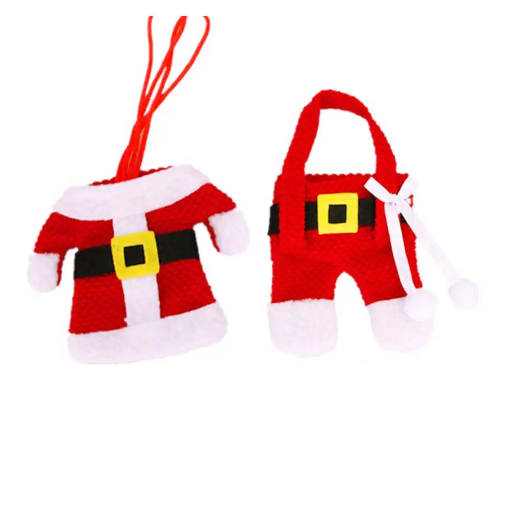 Tableware Cover Santa Suit Christmas Silverware Holder Pockets Red Dinner Table Party Decorations Kit Christmas New year decora
Tableware Cover Santa Suit Christmas Silverware Holder Pockets Red Dinner Table Party Decorations Kit Christmas New year decora