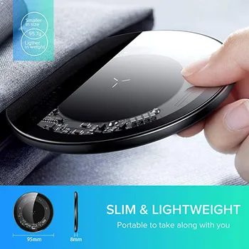 10/7.5/5W Wireless Charger Qi Fast Wireless Charging Pad For iPhone 11 Xs Max X 8 qi charger Adapter Receiver For Samsung S10 S9
10/7.5/5W Wireless Charger Qi Fast Wireless Charging Pad For iPhone 11 Xs Max X 8 qi charger Adapter Receiver For Samsung S10 S9