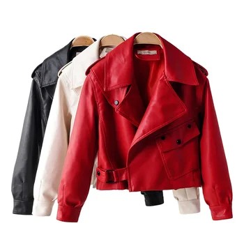 2020 New Arrival Women's Leather Jackets Top Quality PU Leather Coat Fashion Short Jackets Lady H045
2020 New Arrival Women's Leather Jackets Top Quality PU Leather Coat Fashion Short Jackets Lady H045