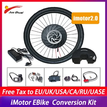 20" 24" 26" 700C 29" iMotor eBike Conversion Kit Hub Motor Wheel V/Disc Brake e-bike Electric Bike Bicycle Conversion Kit
20" 24" 26" 700C 29" iMotor eBike Conversion Kit Hub Motor Wheel V/Disc Brake e-bike Electric Bike Bicycle Conversion Kit