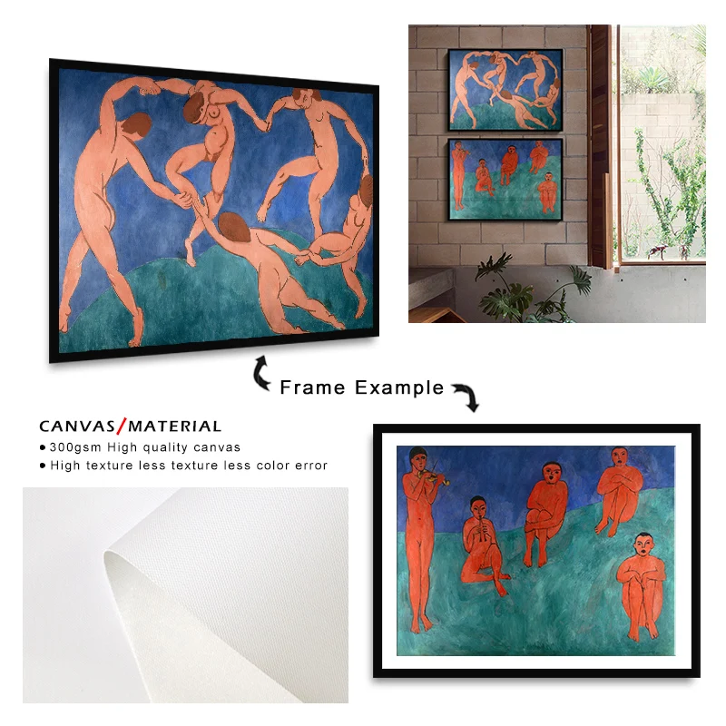 Matisse абстрактный символ тела плакаты принты картины на холсте стены искусства