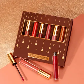 6PCS Set Lips Makeup Matte Liquid Lipstick Set Waterproof Long Lasting Moisture Cosmetic Lip Gloss Red Lip Stick
6PCS Set Lips Makeup Matte Liquid Lipstick Set Waterproof Long Lasting Moisture Cosmetic Lip Gloss Red Lip Stick