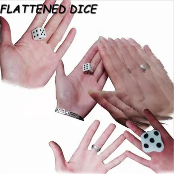 New Arrival Flat Dice Easy Magic Close-up Dice Magic Trick Easy To Learn Mini Magic Props Toys Fun Toy Gift
New Arrival Flat Dice Easy Magic Close-up Dice Magic Trick Easy To Learn Mini Magic Props Toys Fun Toy Gift