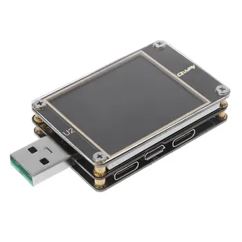 USB Tester Voltage Current Meter QC4+ PD3.0 2.0 PPS Quick Charging Protocol Capacity DC meter Support Online Grade W91F
USB Tester Voltage Current Meter QC4+ PD3.0 2.0 PPS Quick Charging Protocol Capacity DC meter Support Online Grade W91F