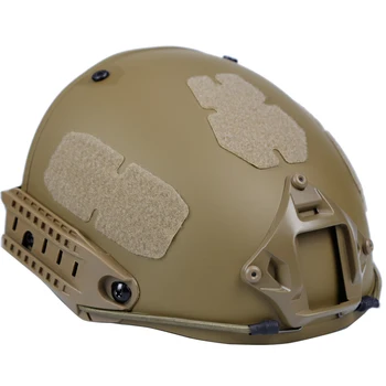 

New Hot 1Pcs WST AF Tactics Protective Helmet for Outdoor Activity - Tan/Grey/Green
