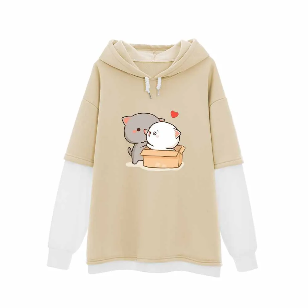 Women Sweatshirt Oversize Warm Hoodie Cute Hip Hop Ullzang Harajuku Korean Funny Cat Print Hoodies Aestheic Kawaii Clothes Top
Women Sweatshirt Oversize Warm Hoodie Cute Hip Hop Ullzang Harajuku Korean Funny Cat Print Hoodies Aestheic Kawaii Clothes Top
