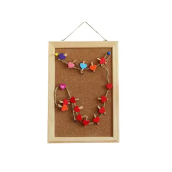 1pc Message Board Adorable Practical Durable Wooden Delicate Photo Wall Cork Board Message Board for Office School Home
1pc Message Board Adorable Practical Durable Wooden Delicate Photo Wall Cork Board Message Board for Office School Home
