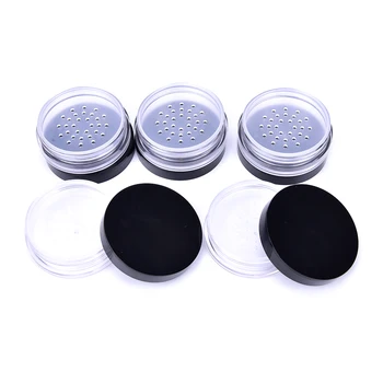 1PC 10ml Plastic Loose Powder Jar with Sifter Black Cap Empty Cosmetic Container Makeup Compact Portable Loose Powder Box
1PC 10ml Plastic Loose Powder Jar with Sifter Black Cap Empty Cosmetic Container Makeup Compact Portable Loose Powder Box