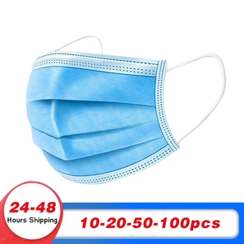 50/100PCS Disposable Safety Dust Masks 3-Ply Protection Facial Cover Mask Anti Pollution Virus One time Nonwoven Face Mask types
50/100PCS Disposable Safety Dust Masks 3-Ply Protection Facial Cover Mask Anti Pollution Virus One time Nonwoven Face Mask types