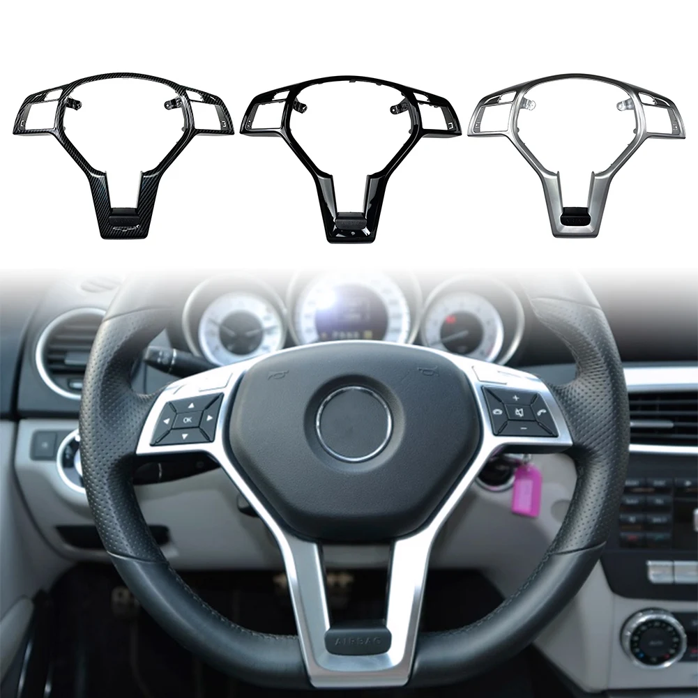 Car Steering Wheel Cover ABS Decorative Trim For Mercedes Benz CLA/ SLK/ E/ C/GLA-CLASS C117 C207 C172 C218 W204 W212 X156
Car Steering Wheel Cover ABS Decorative Trim For Mercedes Benz CLA/ SLK/ E/ C/GLA-CLASS C117 C207 C172 C218 W204 W212 X156