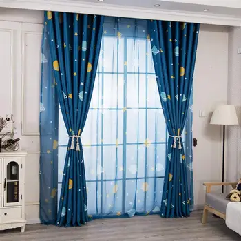 4pcs Delicate Shading Cloth Exquisite Planet Pattern Window Curtain Beautuful Window Shading Curtains for Home
4pcs Delicate Shading Cloth Exquisite Planet Pattern Window Curtain Beautuful Window Shading Curtains for Home