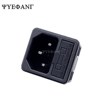 1PCS AC power socket 15A 250V ac 3 Terminal Power Socket with Fuse Holder Connector
1PCS AC power socket 15A 250V ac 3 Terminal Power Socket with Fuse Holder Connector