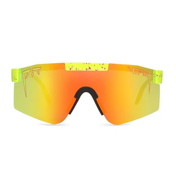New Oversized Sunglasses Polarized Mirrored RED lens tr90 Frame uv400 Protection Men Sport Mask Shape pit viper brand
New Oversized Sunglasses Polarized Mirrored RED lens tr90 Frame uv400 Protection Men Sport Mask Shape pit viper brand
