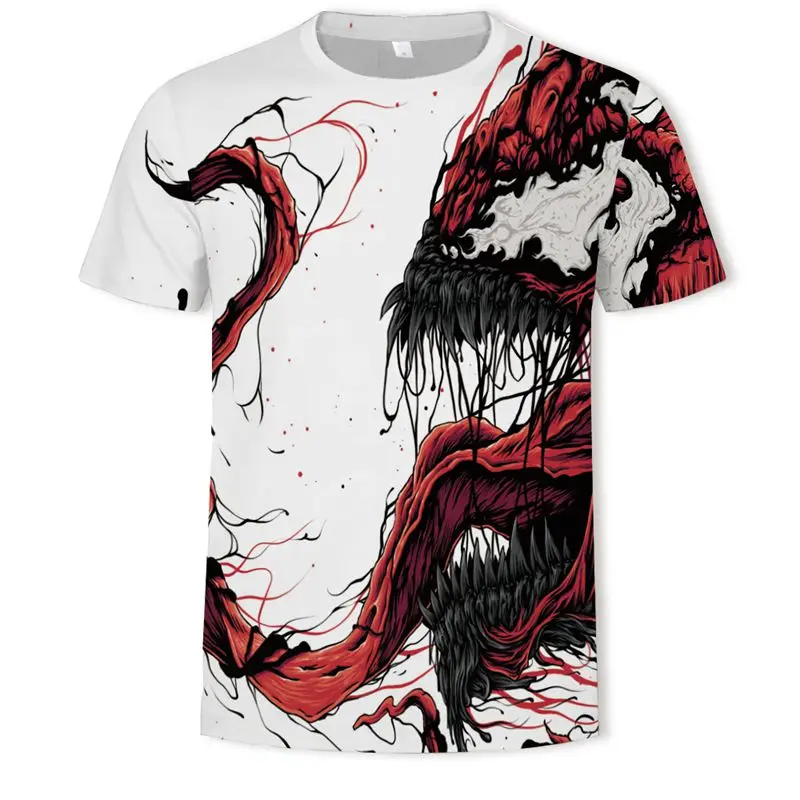 New Venom 3D T-shirt Marvel fashion casual short-sleeved shirt men and women fashion trend youth cool T-shirt men casual T-shirt
New Venom 3D T-shirt Marvel fashion casual short-sleeved shirt men and women fashion trend youth cool T-shirt men casual T-shirt