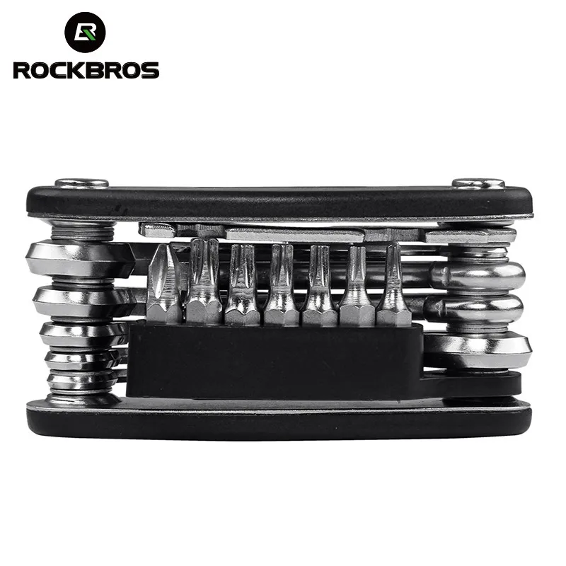 ROCKBROS 16 in 1 Bike Tools Sets Mountain Bike Multi Tool Repair Kit MTB Cycle Screwdriver Bicycle Tool Hex Spoke Wrench
ROCKBROS 16 in 1 Bike Tools Sets Mountain Bike Multi Tool Repair Kit MTB Cycle Screwdriver Bicycle Tool Hex Spoke Wrench