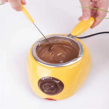 EU plug Chocolate Melting Machine Set Electric Cheese Pot Kitchen Baking DIY Cookies Fondue Pot Handmade Soap Melting Furnace
EU plug Chocolate Melting Machine Set Electric Cheese Pot Kitchen Baking DIY Cookies Fondue Pot Handmade Soap Melting Furnace