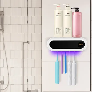 Rechargeable Toothbrush Cleaner Wall-Mounted Toothbrush Disinfection Machine Toothbrush Holder rack Automatic Toothpaste
Rechargeable Toothbrush Cleaner Wall-Mounted Toothbrush Disinfection Machine Toothbrush Holder rack Automatic Toothpaste
