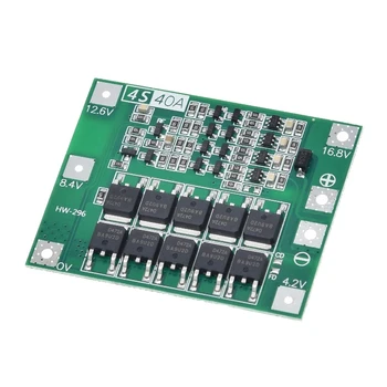 2Pcs 4S 40A Li-Ion Lithium Battery Charger Protection Board Enhance for Drill Motor 11.1V 12.6V
2Pcs 4S 40A Li-Ion Lithium Battery Charger Protection Board Enhance for Drill Motor 11.1V 12.6V