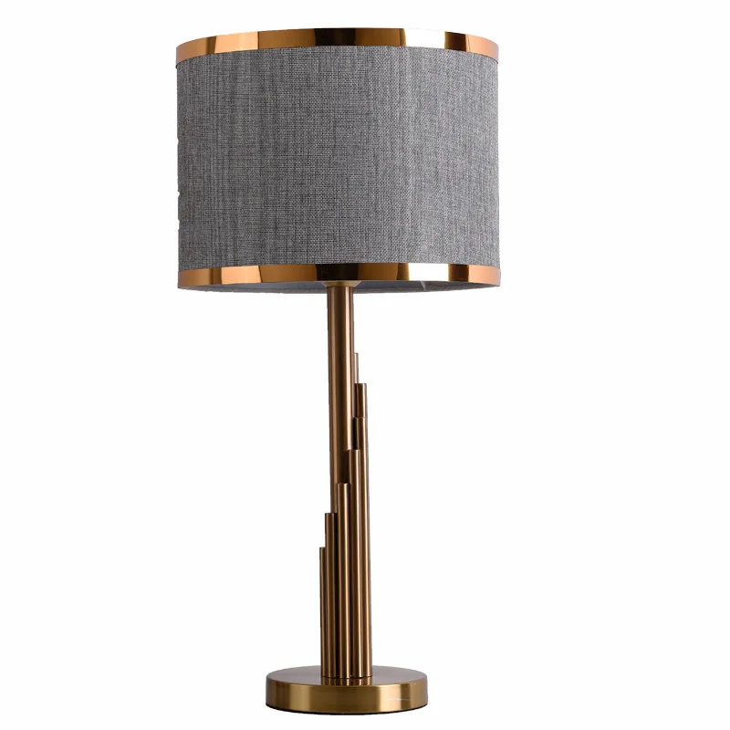 Light Luxury Light Living Room Bedroom Bedside Designer Model Room Luxury Simple Post-Modern American Decorative Table Lamp 
Light Luxury Light Living Room Bedroom Bedside Designer Model Room Luxury Simple Post-Modern American Decorative Table Lamp