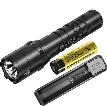 NITECORE P20 V2 Vision High Performace Tactical Flashlight XP-L2 V6 LED max 1100LM beam throw 222 meter outdoor sports torch
NITECORE P20 V2 Vision High Performace Tactical Flashlight XP-L2 V6 LED max 1100LM beam throw 222 meter outdoor sports torch