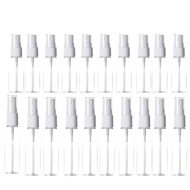 20pcs 20ml Portable small Transparent Plastic Empty Spray Bottle Refillable Bottles
20pcs 20ml Portable small Transparent Plastic Empty Spray Bottle Refillable Bottles