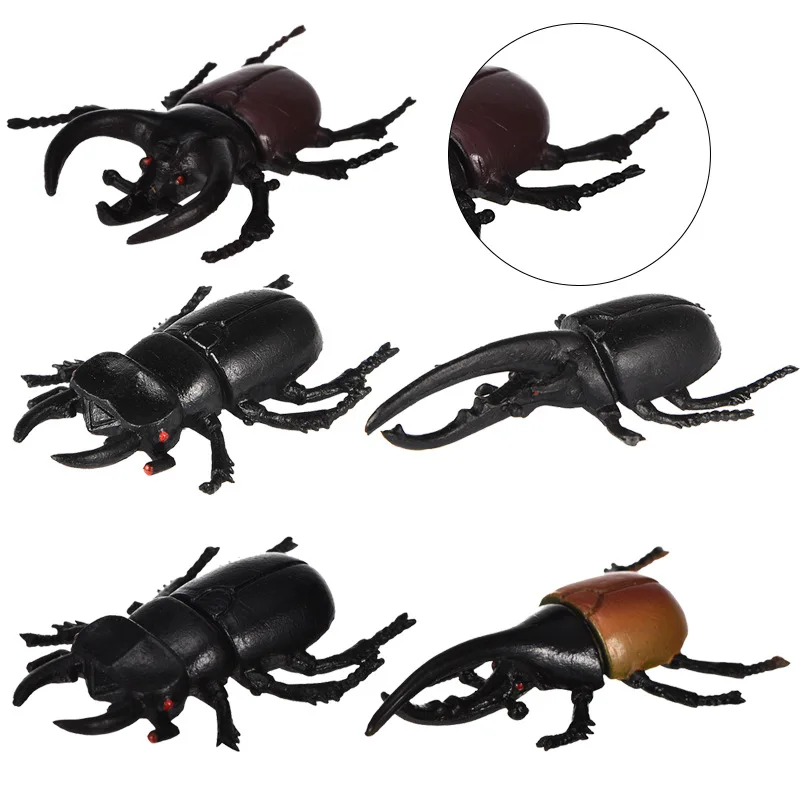 Simulation Beetle Model Toys Novelty Funny Toys Animal Horned Soft Insects Science Teaching Props Children's Educational Toys
Simulation Beetle Model Toys Novelty Funny Toys Animal Horned Soft Insects Science Teaching Props Children's Educational Toys