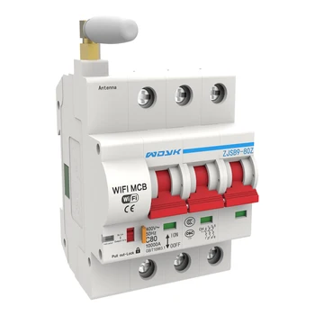 3P WiFi Intelligent Circuit Breaker Energy Monitoring Function Compactible Surge Protector Voltage Protector For Smart Home
3P WiFi Intelligent Circuit Breaker Energy Monitoring Function Compactible Surge Protector Voltage Protector For Smart Home