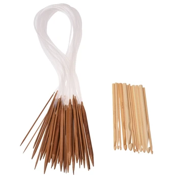 18 Sizes 2.0mm-10.0mm 80 cm Circular Needles and 12 Sizes 3,0-10mm Bamboo Crochet Hook Knitting Needles
18 Sizes 2.0mm-10.0mm 80 cm Circular Needles and 12 Sizes 3,0-10mm Bamboo Crochet Hook Knitting Needles