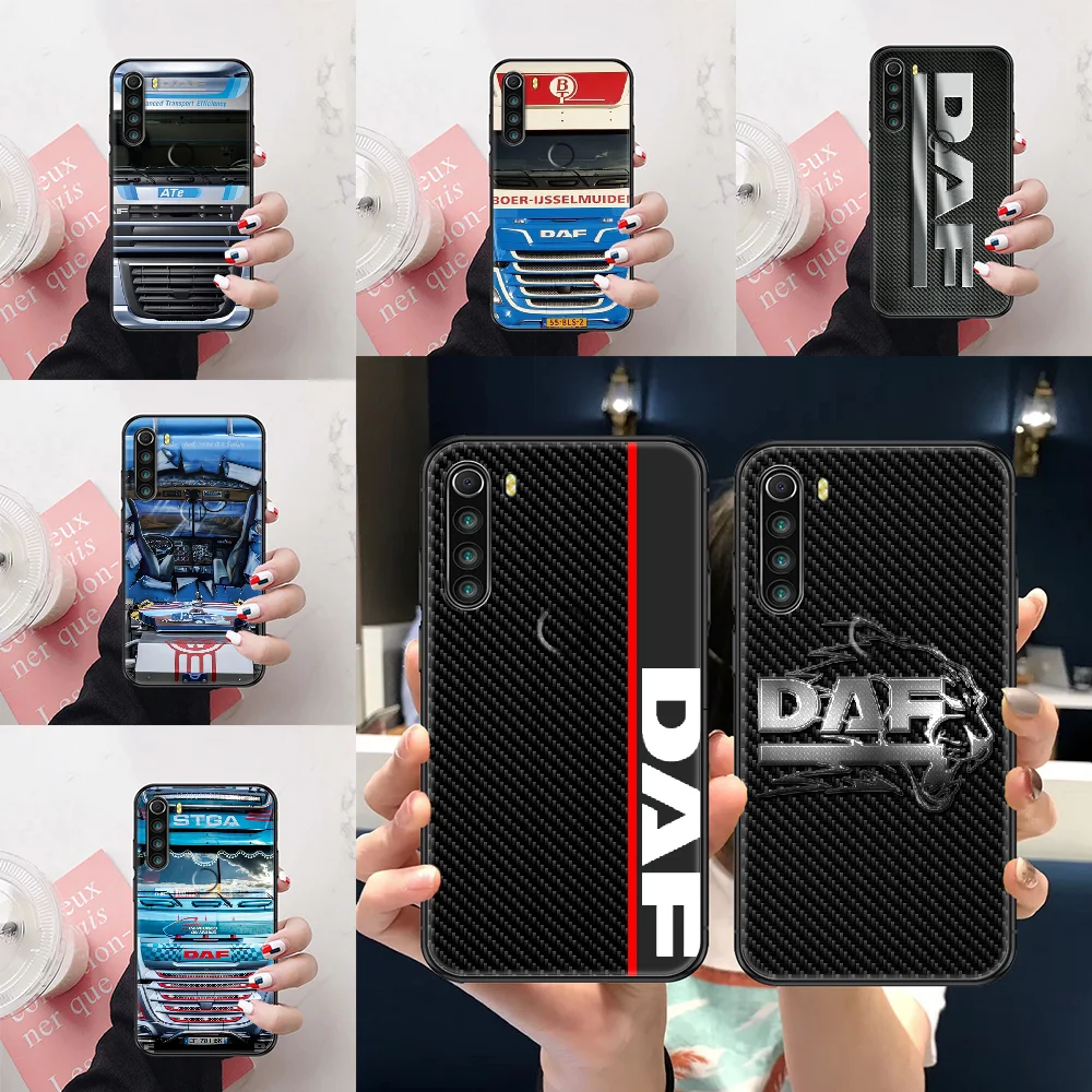 Фото Чехол для телефона с логотипом DAF Truck Xiaomi Redmi Note 7 8 9 10 7A 8T 9A 9T 9S 10S Pro | Мобильные