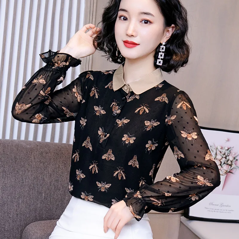 Print Shirt Women's Autumn Outer Wear Sense of Design Non-mainstream Fashion Large Size GIRL'S Shirt Slimming chao yang Gas Base
Print Shirt Women's Autumn Outer Wear Sense of Design Non-mainstream Fashion Large Size GIRL'S Shirt Slimming chao yang Gas Base