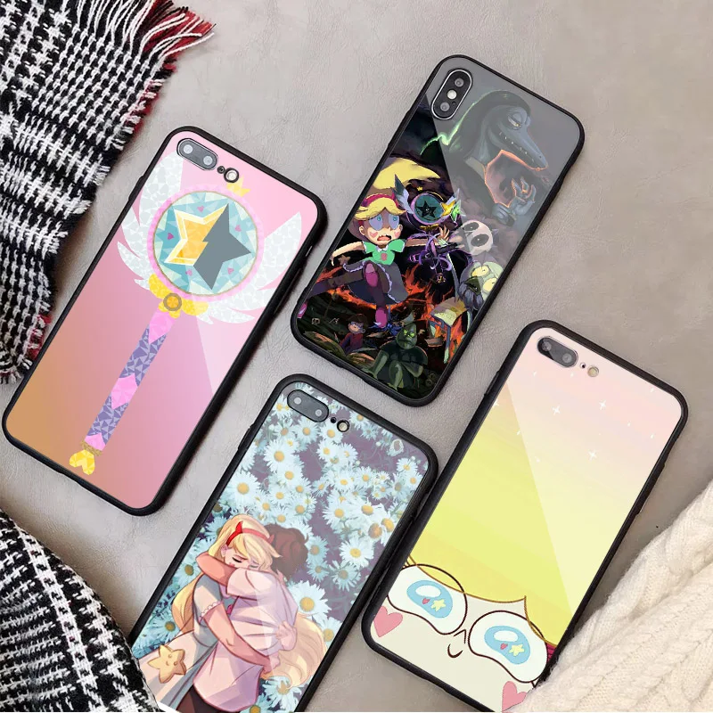 Star vs the Forces of Evil Tempered Glass Phone Case For iPhone 6 6plus 7 plus 8 8plus 5 5S 5C SE For iPhone X XS XR XS Max
Star vs the Forces of Evil Tempered Glass Phone Case For iPhone 6 6plus 7 plus 8 8plus 5 5S 5C SE For iPhone X XS XR XS Max