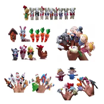 Kids English Children Song Story Finger Puppet Kits Cute Interactive Props
Kids English Children Song Story Finger Puppet Kits Cute Interactive Props