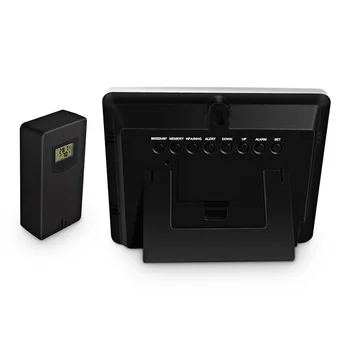 LED Alarm Clock 10 Functions Radio Electronic Temperature Hygrometer Whether Station Wireless 7 Languages Screen Indoor Outdoor
LED Alarm Clock 10 Functions Radio Electronic Temperature Hygrometer Whether Station Wireless 7 Languages Screen Indoor Outdoor