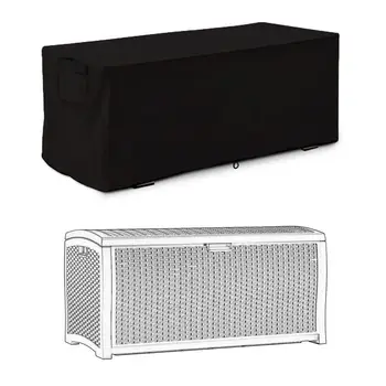 Patio Deck Box Cover Outdoor Storage Container Cover for Large Deck Boxes Protection
Patio Deck Box Cover Outdoor Storage Container Cover for Large Deck Boxes Protection