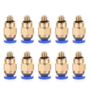 5PCS PC4-M6 Pneumatic Straight Fitting 4mm Thread Air Pipe Connector Quick Coupling Brass Fitting
5PCS PC4-M6 Pneumatic Straight Fitting 4mm Thread Air Pipe Connector Quick Coupling Brass Fitting